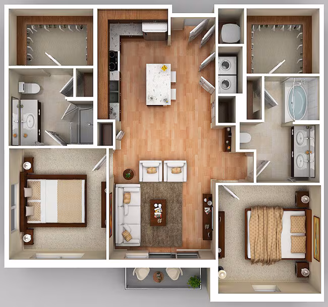Unit 4225 4225 floor plan