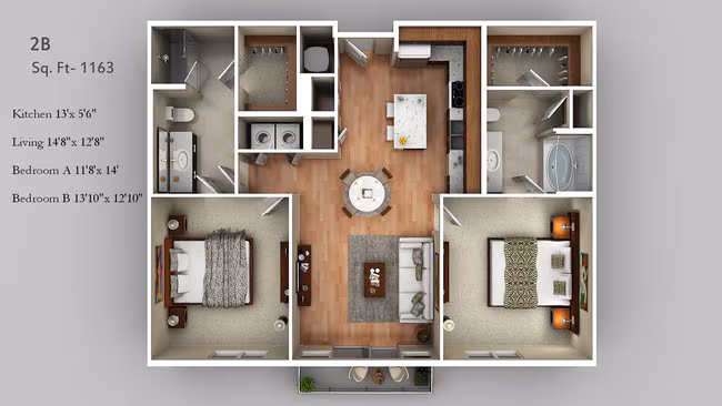 Unit 4205 4205 floor plan