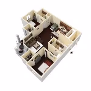 B2 718 floor plan