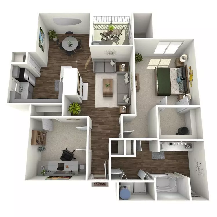 Unit 1532 1532 floor plan