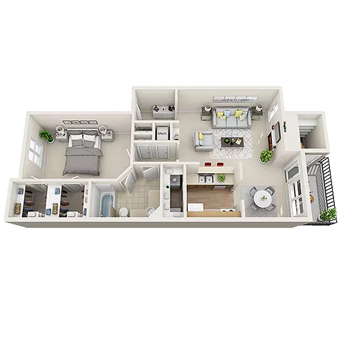A4 9824-1303-1 floor plan