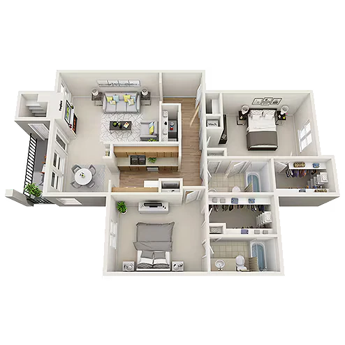 B2 9509-1029-2 floor plan