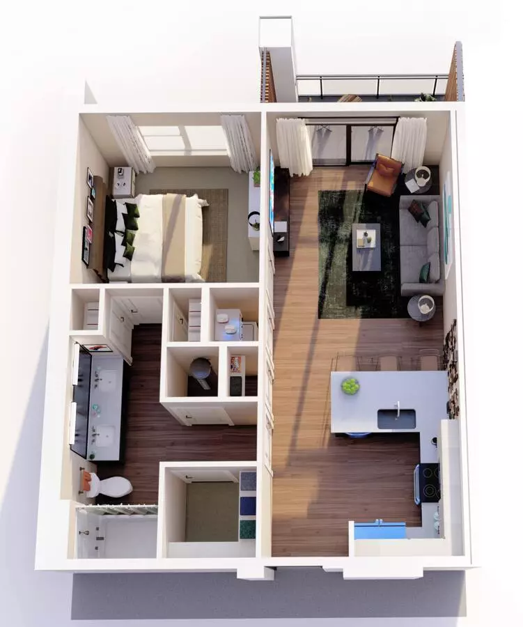 Unit 8305 9305 floor plan