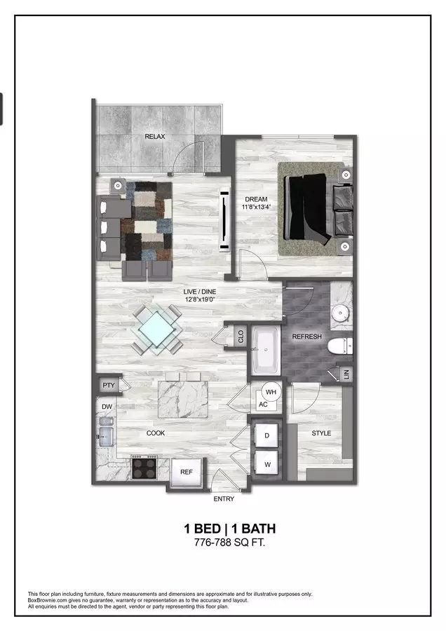 Unit 1407 1407 floor plan