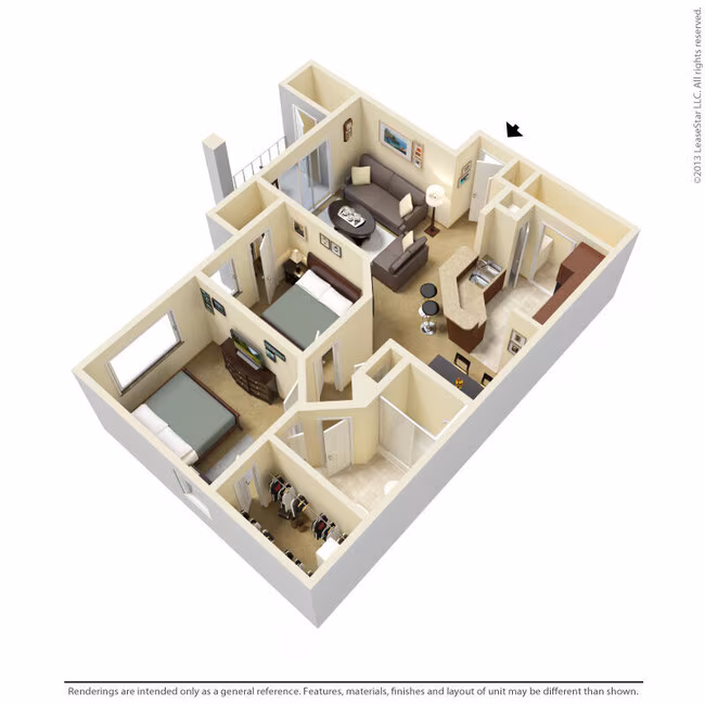 Unit 512 512 floor plan