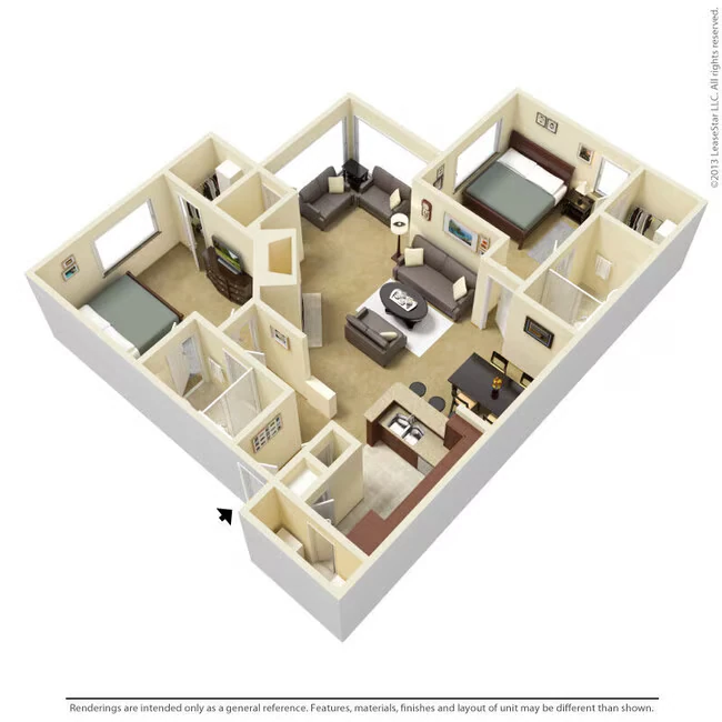 Unit 827 827 floor plan
