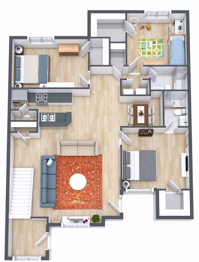 3AU2 410 floor plan