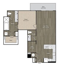 Unit 1411 1411 floor plan
