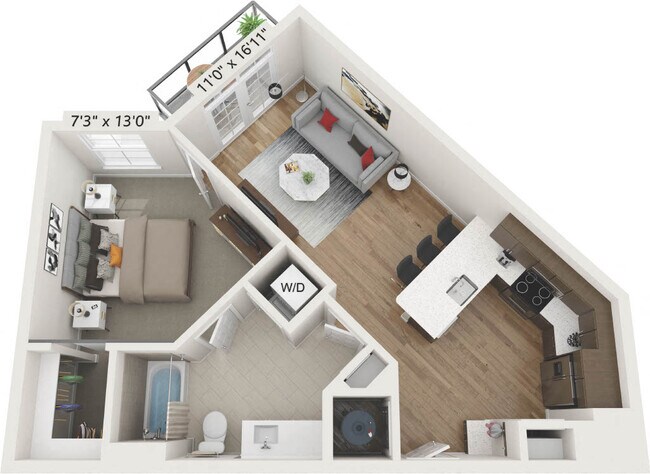 A2 1407 floor plan