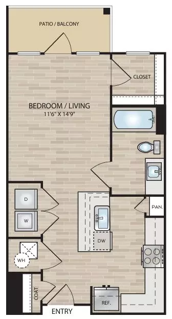 Unit 536 536 floor plan