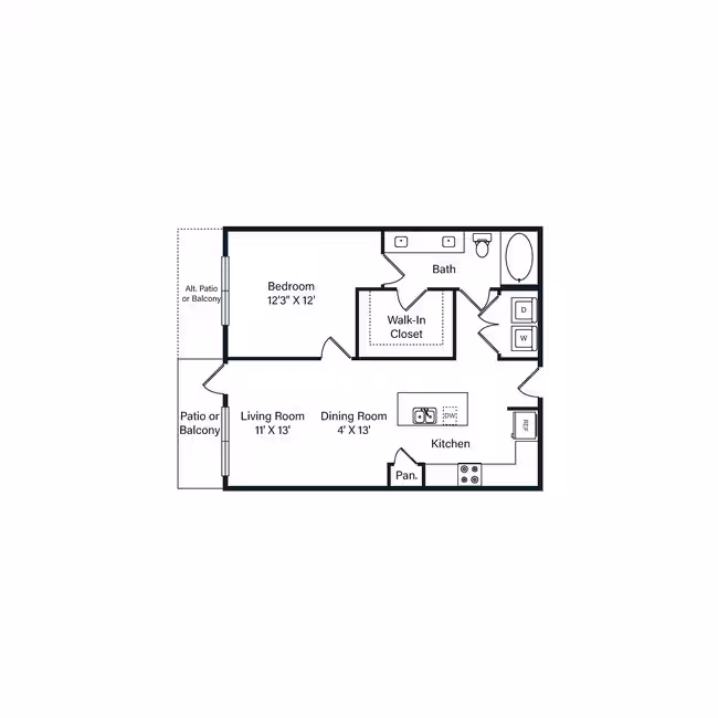 Unit 8314 8314 floor plan