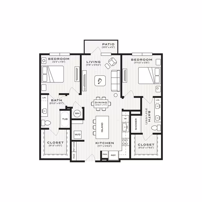 Unit 5213 5213 floor plan