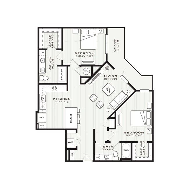 Unit 5308 5308 floor plan
