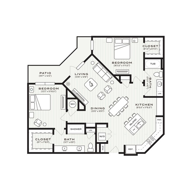 Unit 4308 4308 floor plan