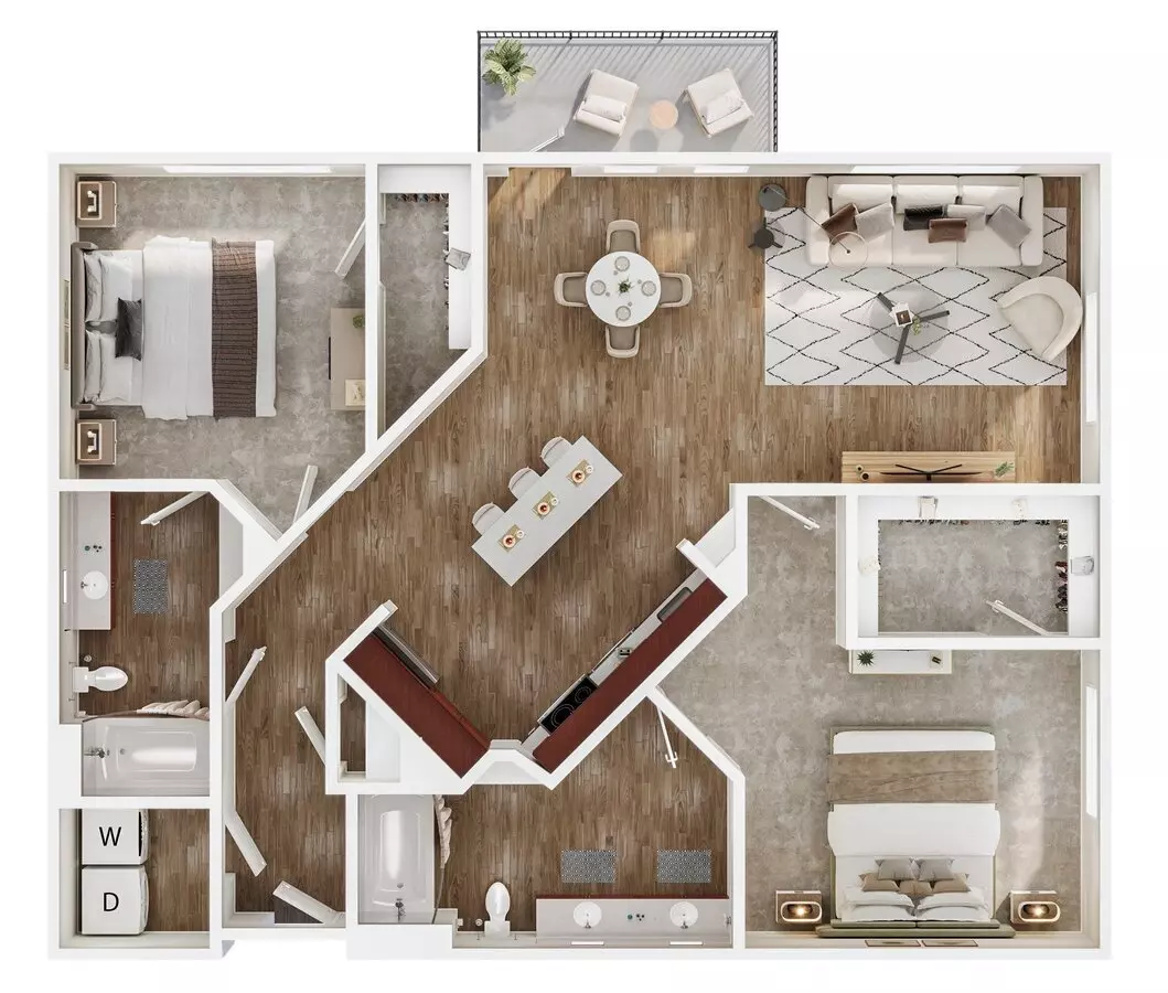 B2E - Bell Lancaster 1201 floor plan