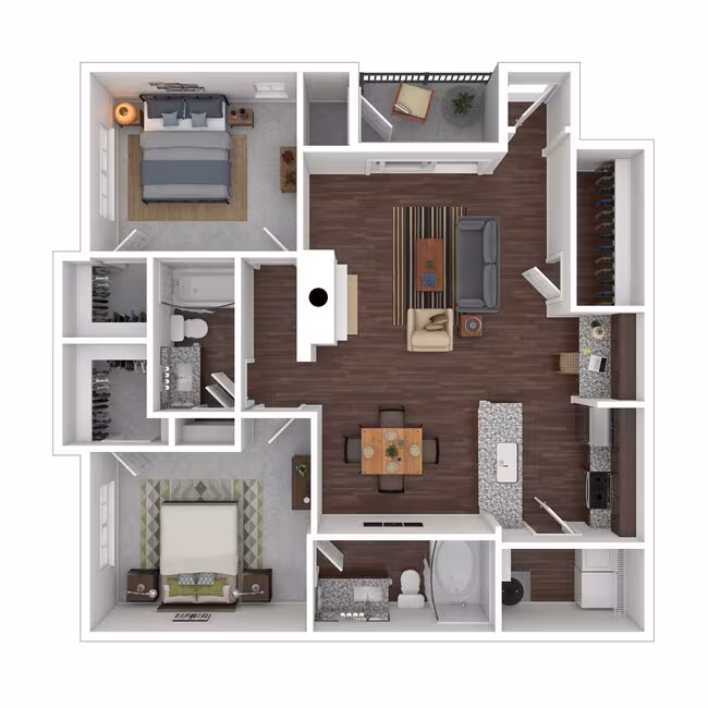 Unit 1124 0615 floor plan