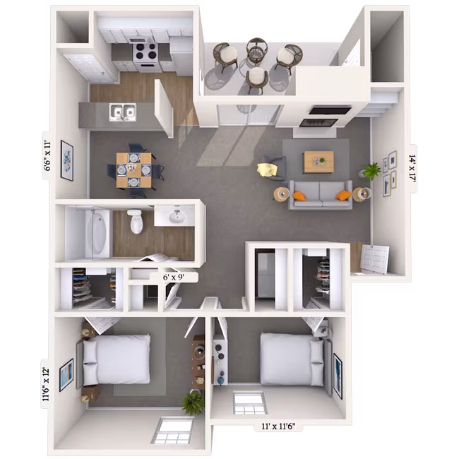 Unit 030305 111101 floor plan