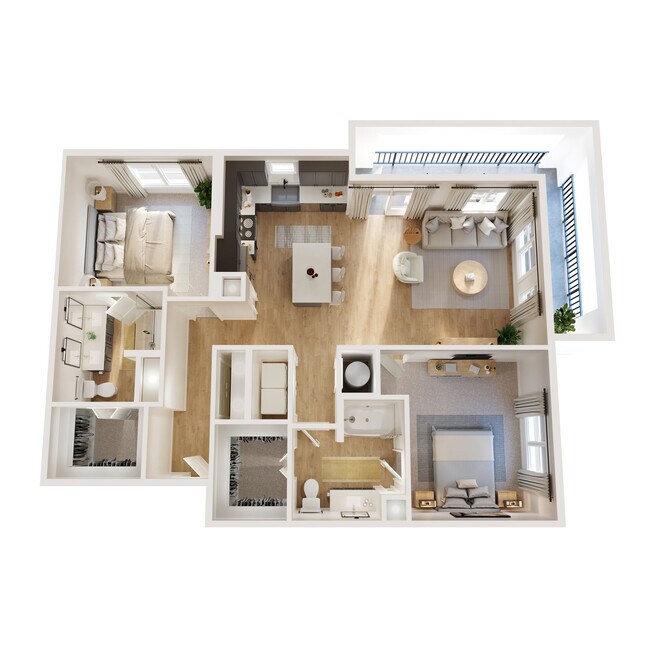 Unit 6-402 6-402 floor plan
