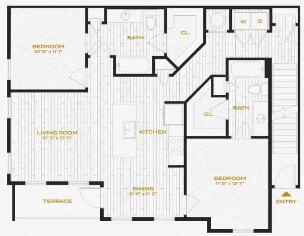 Unit 9308 9308 floor plan