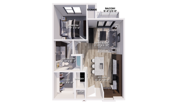 Unit 452 452 floor plan