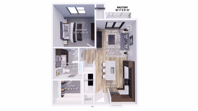 Unit 347 347 floor plan
