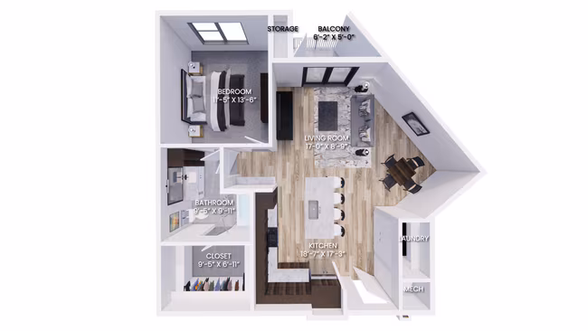 Unit 412 412 floor plan