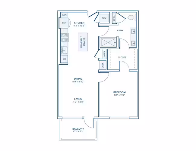 Unit 1008 1008 floor plan