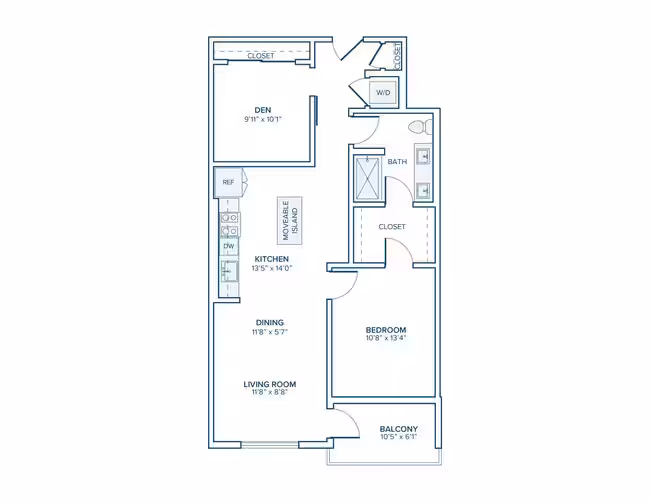 A10D 4-1008 floor plan