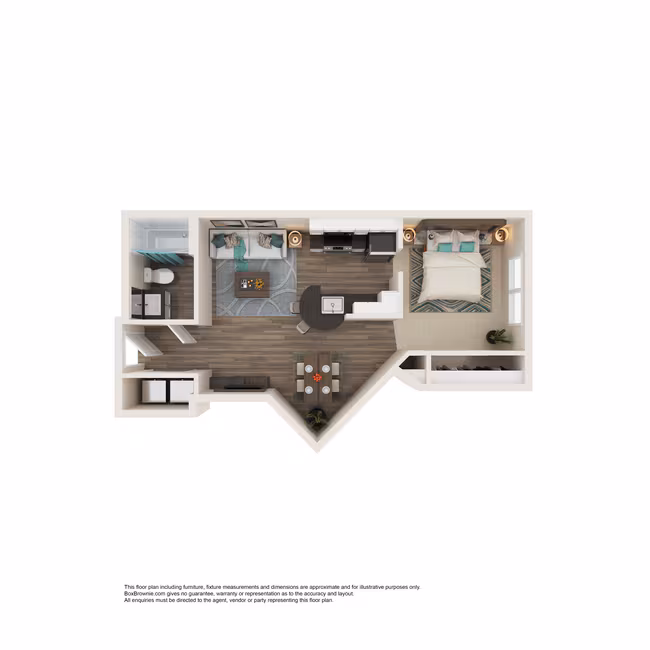 Studio • 1 Bath M3099 floor plan