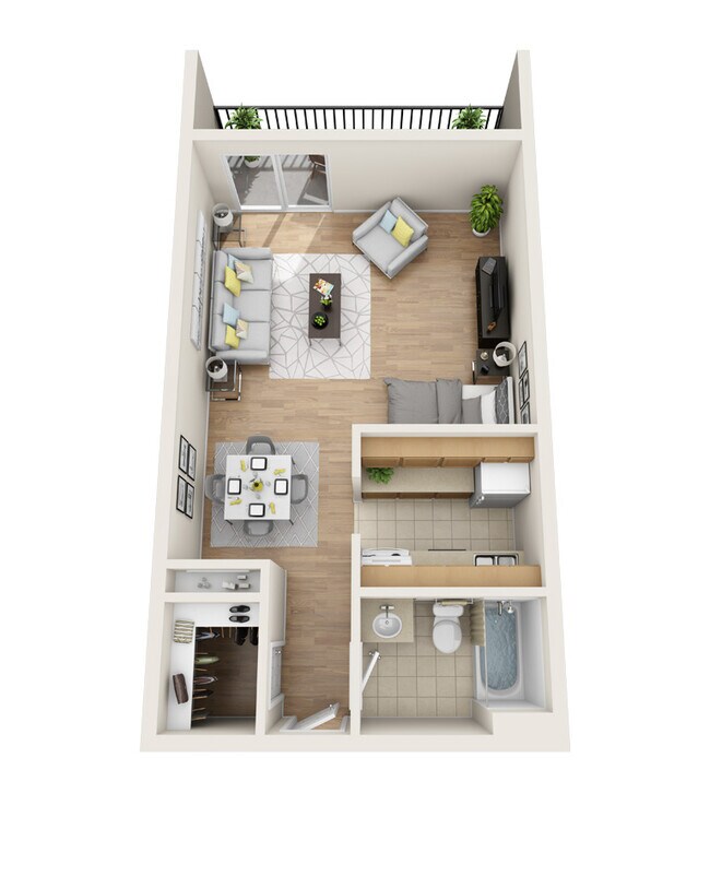 Unit E313 E313 floor plan