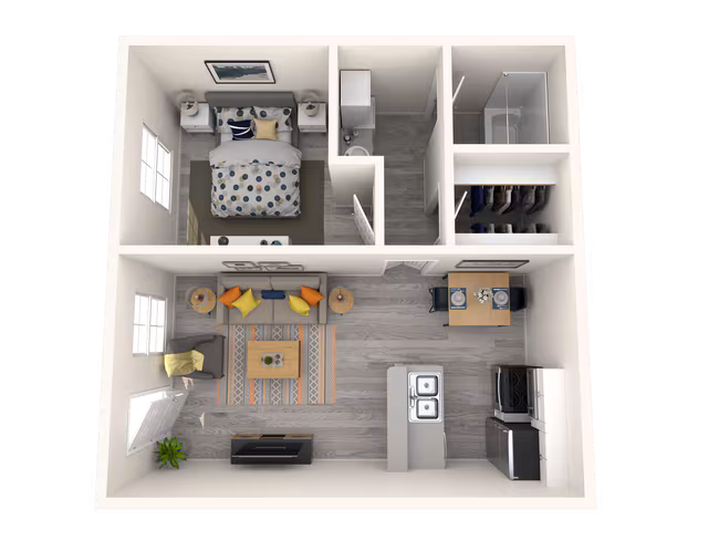 Unit S-248 U-252 floor plan