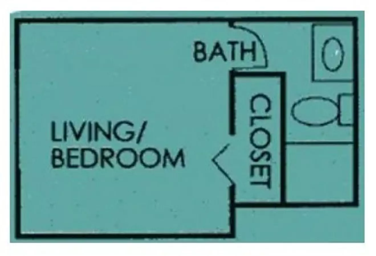 Studio 5A floor plan