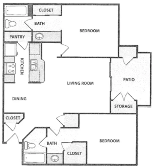B1 319 floor plan