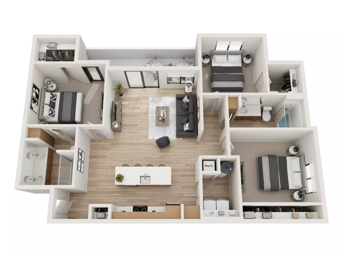 Steel J-3076 floor plan