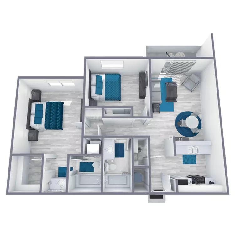 Unit 119 113 floor plan
