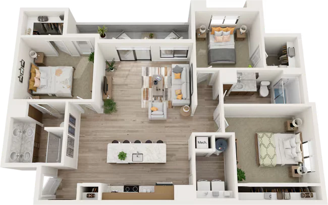 Steel 5-1028 floor plan