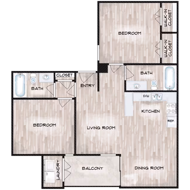 Lotus E-220 floor plan
