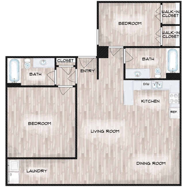 Majestic E-212 floor plan