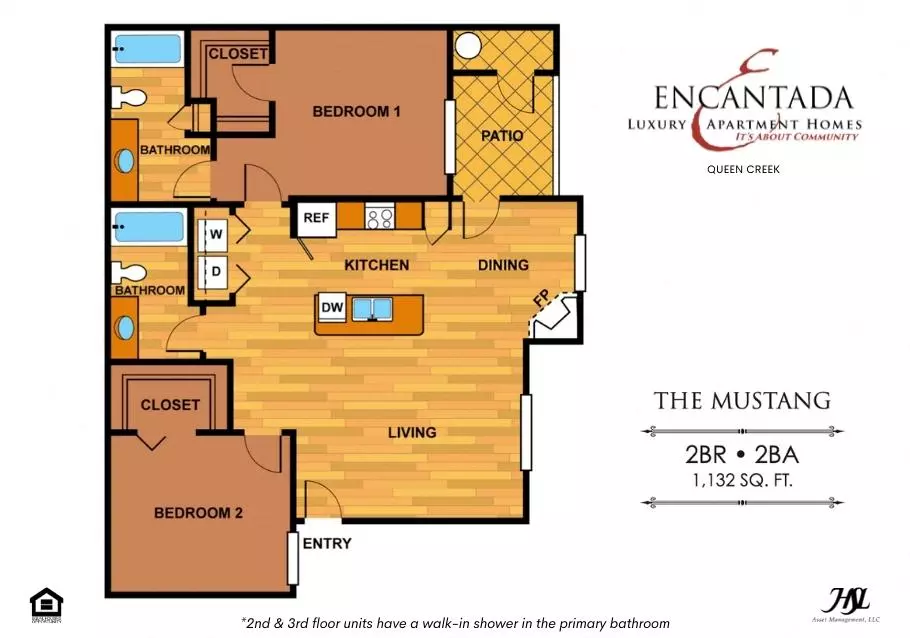 Unit 2047 1005 floor plan