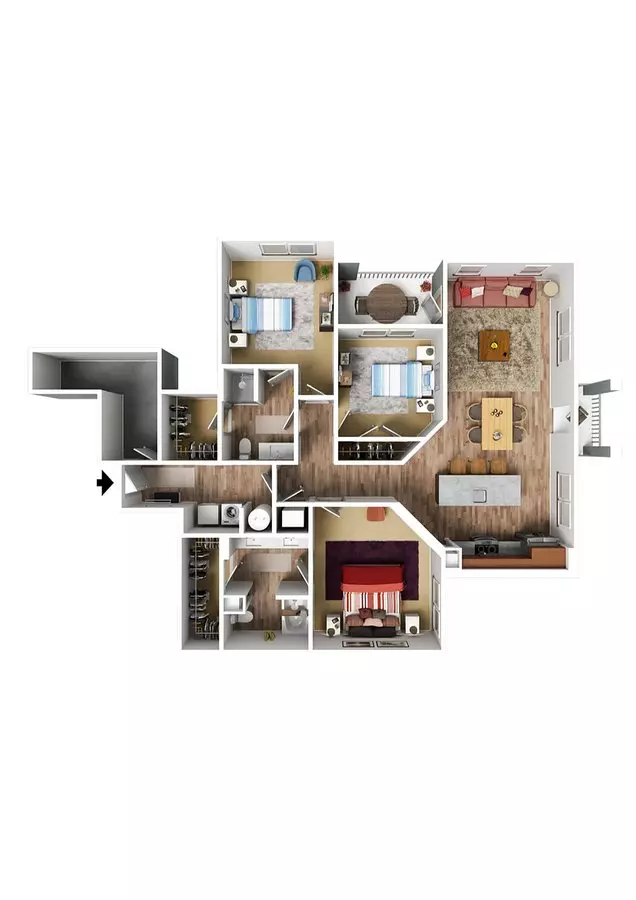 Naddour 12-1080 floor plan