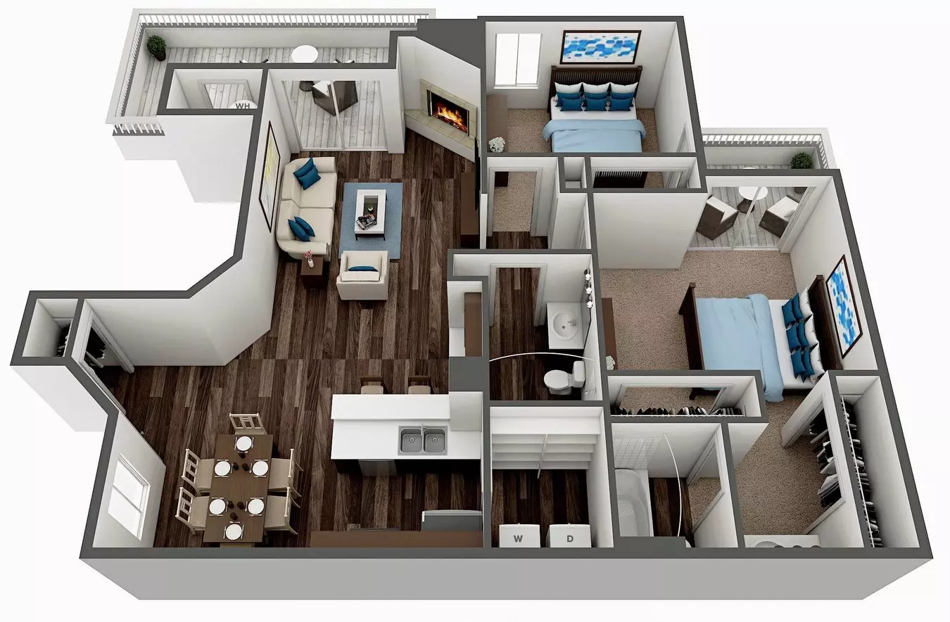 Unit 2078 2078 floor plan