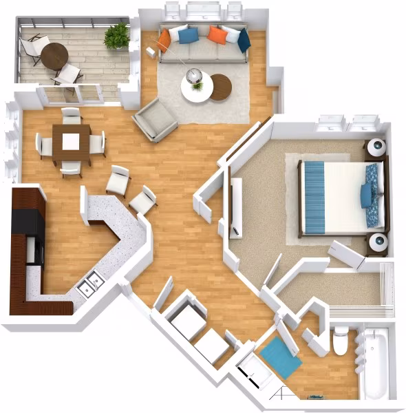 Cascade 3100 floor plan