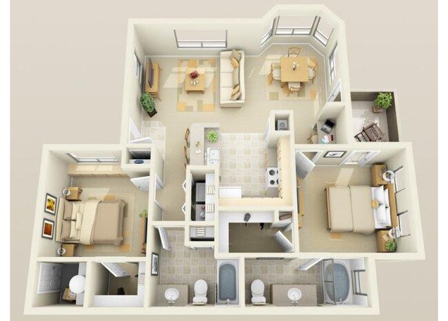B2 1069 floor plan