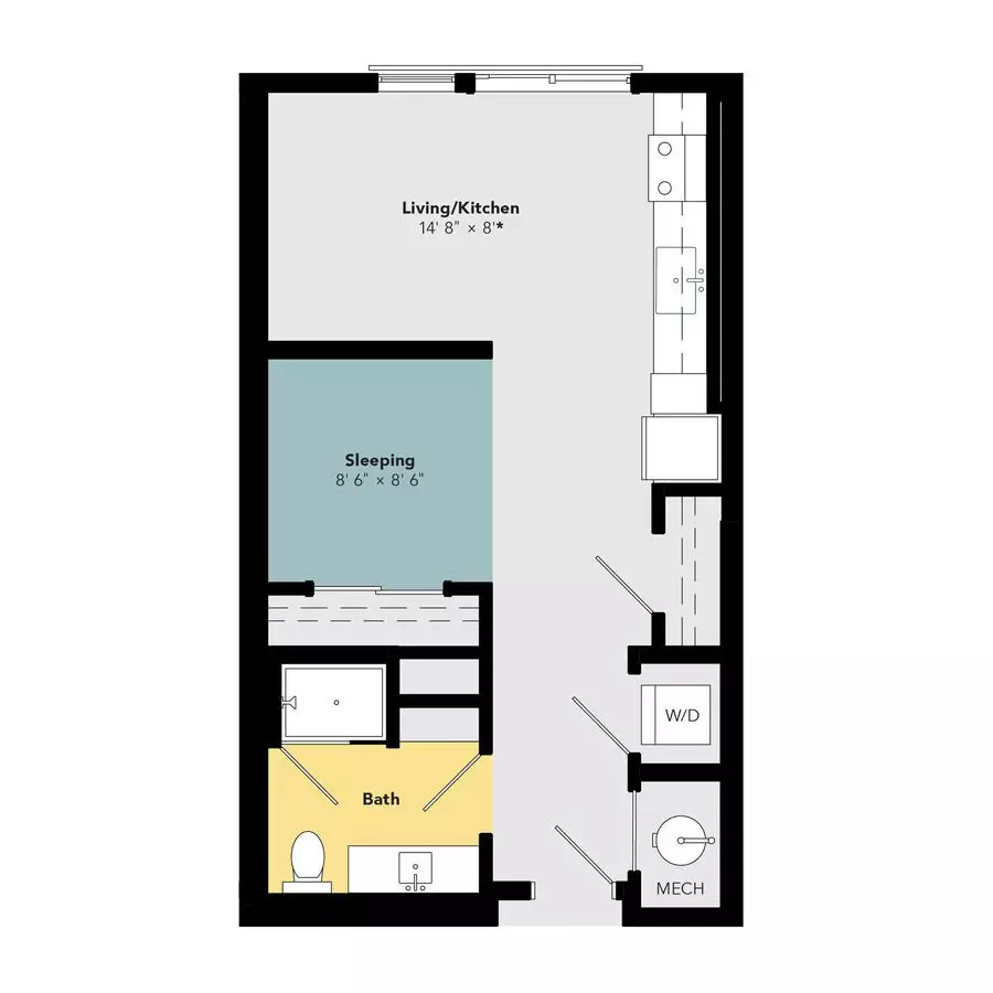 S3 0x1 536 SF-FP 1068 1068 floor plan
