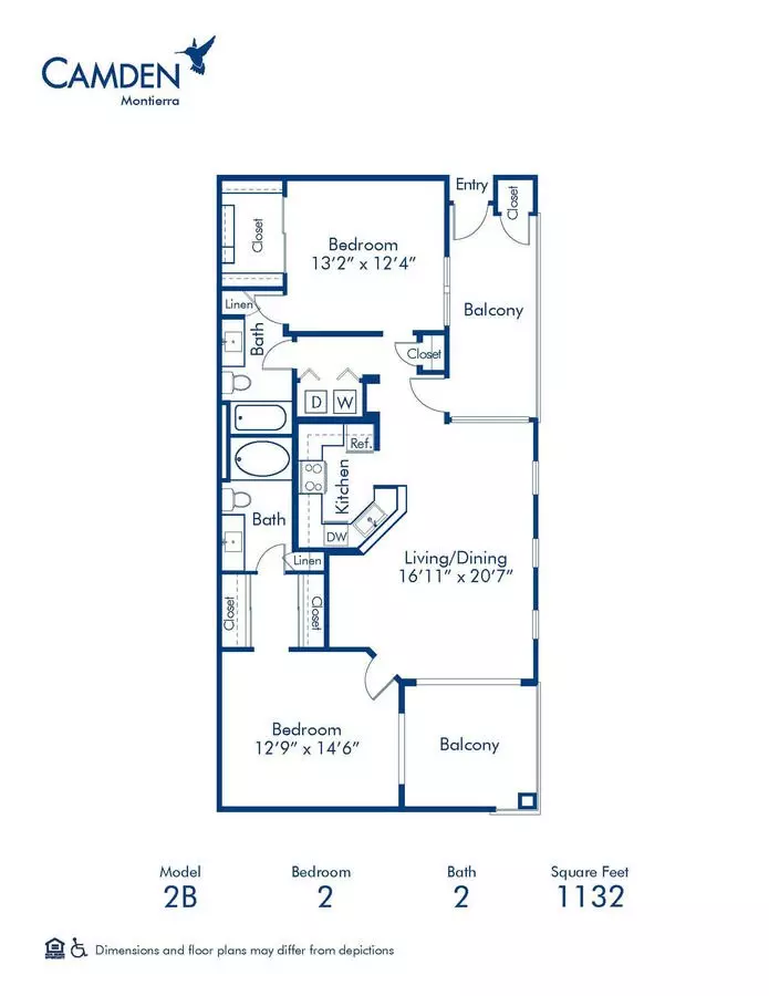 Unit 2025 3100 floor plan