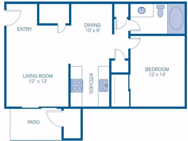 1A floor plan