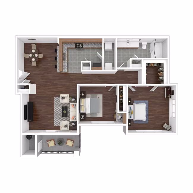 Unit 2154 3186 floor plan
