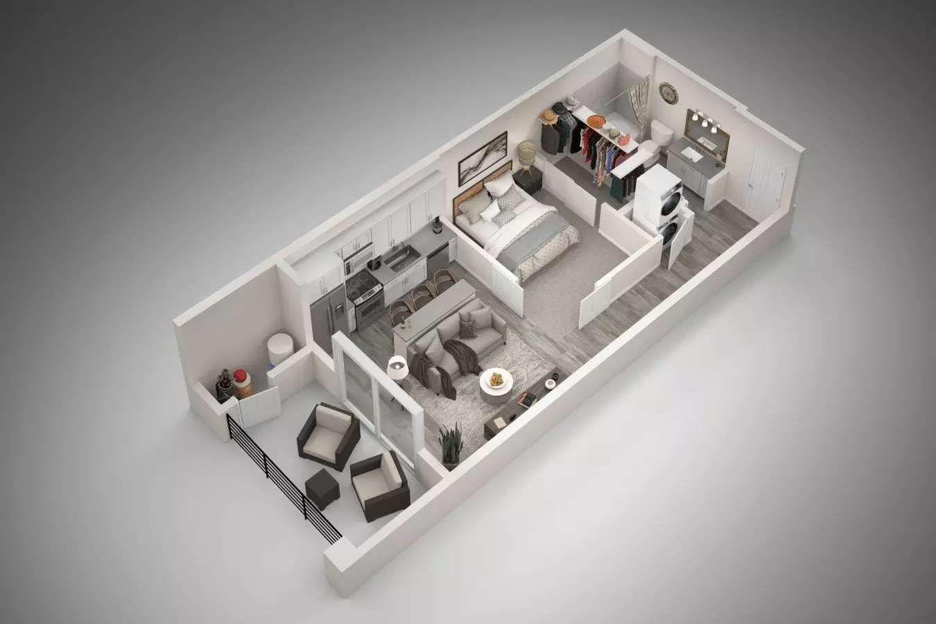 Studio • 1 Bath 4209 floor plan