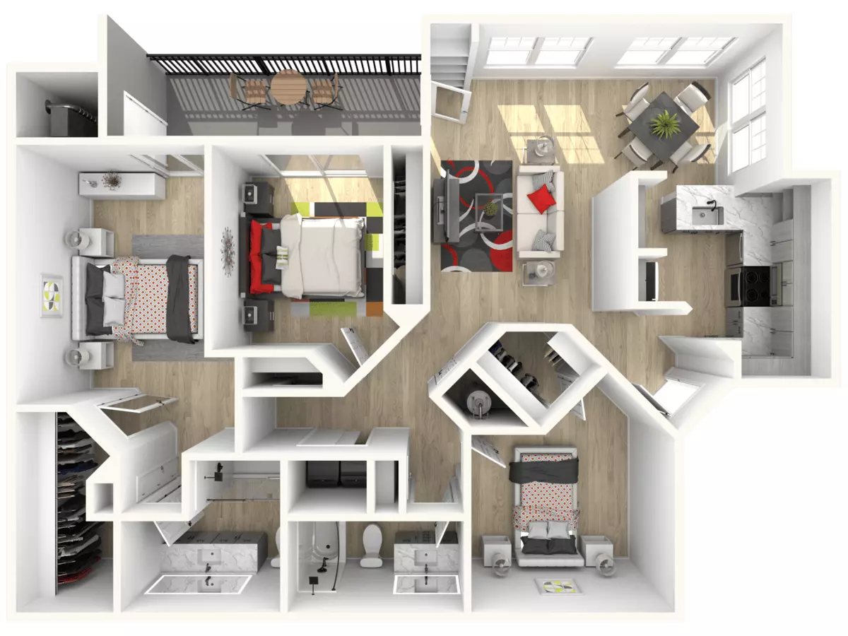 Unit 213 213 floor plan