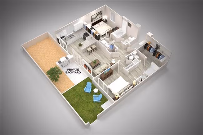 Unit 1060 1077 floor plan